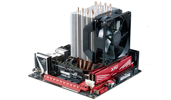 Cooler Master Hyper H412R Processor Køler 9,2 cm Sort