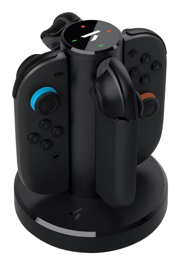 Miniatyrbillede 2 af 2: STEALTH Gaming S2-QCD tilbehør til spillekonsol Opladerstativ