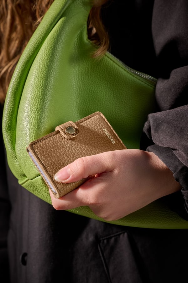 Secrid Miniwallet Tegnebog Cappuccino Ægte læder