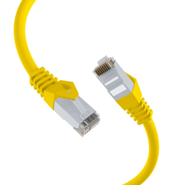 EFB Elektronik K8104GE.0,25 netværkskabel Gul 0,25 m Cat6 U/UTP (UTP)