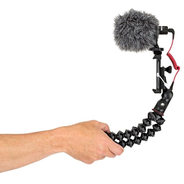 Joby GripTight PRO 2 jalustapää Musta Akryylinitriilibutadieenistyreeni (ABS), Alumiini, Ruostumaton teräs, Terästä, Kestomuovinen elastomeeri 1/4" Panoraama