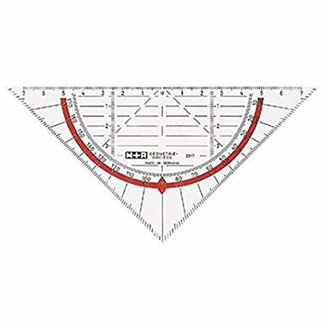 Möbius+Ruppert 723170040 gradskiva Polystyren Halvcirkel