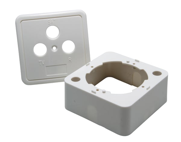 Miniatyrbillede 5 af 7: Triax GAD 269 LTE stikkontakt SAT + TV + Radio Hvid