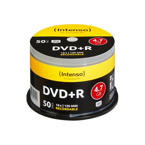 Intenso 4111155 tyhjä DVD-levy 4,7 GB DVD+R 50 kpl