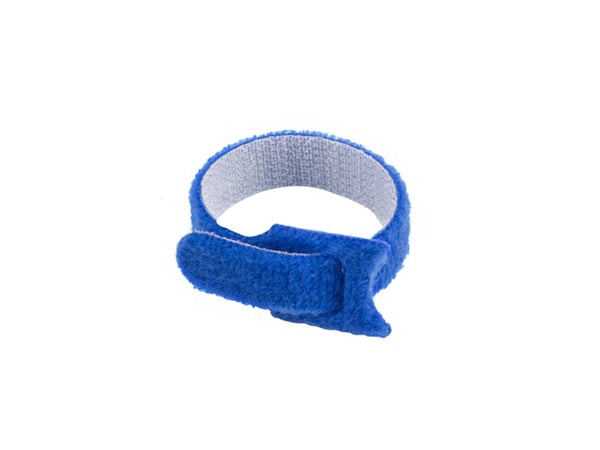 Lanberg ORG01-MT150-MC6 nippuside Koukullinen ja lenkillinen nippuside Kangas Musta, Sininen, Vihreä, Punainen, Valkoinen, Keltainen 12 kpl