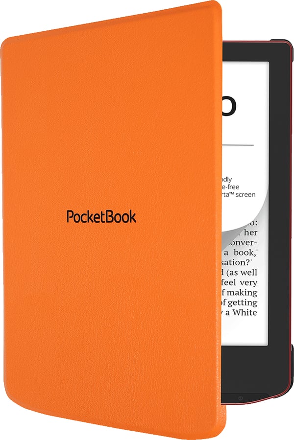 PocketBook Shell e-kirjan lukijalaitteen suojakotelo 15,2 cm (6") Folio-kotelo Oranssi