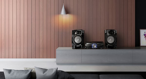 Panasonic SC-AKX520 Home audio mini system 650 W Sort