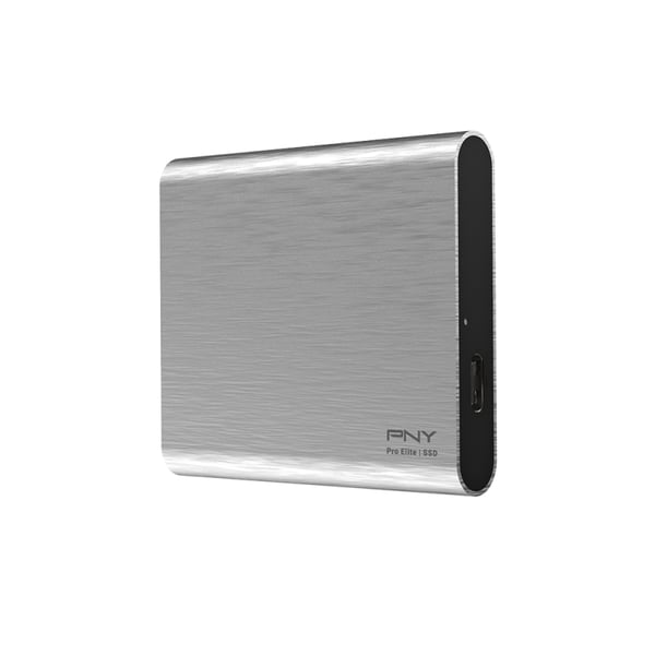 Miniatyrbillede 1 af 4: PNY Pro Elite 250 GB USB Type-C 3.2 Gen 2 (3.1 Gen 2) Sølv