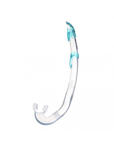 SEAC Flash J-formet Voksen Blå, Transparent Tør snorkel