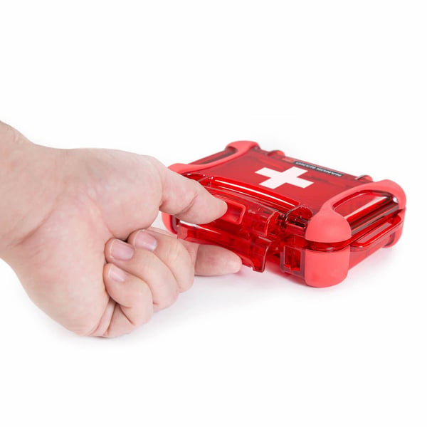 Nanuk Nano 310 transportkasse til udstyr Taske med hård skal Rød, Hvid