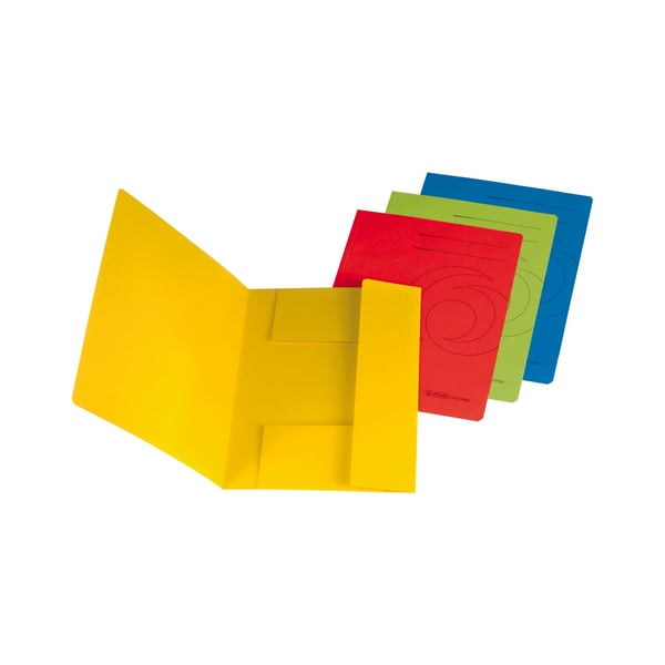 Miniatyrbild 3 av 4: Herlitz 11076437 mappar Kartong Gul A4