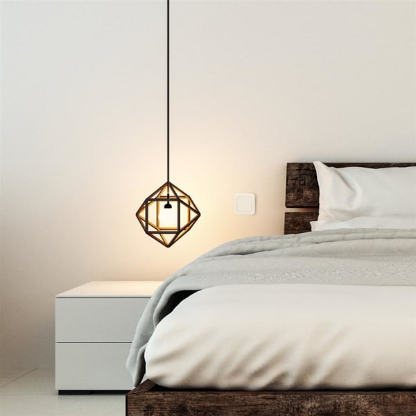 Miniatyrbillede 2 af 4: Smartwares SH4-99564 lyskontakt Plast Hvid