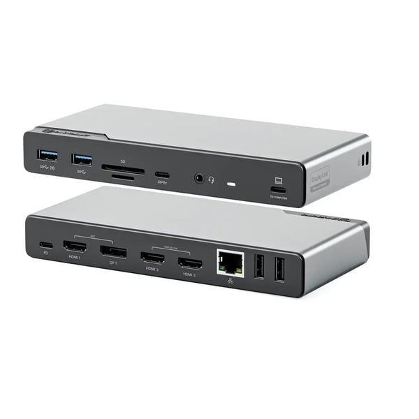 Pikkukuva 1 / 6: ALOGIC DV4 Langallinen USB 3.2 Gen 1 (3.1 Gen 1) Type-C Harmaa
