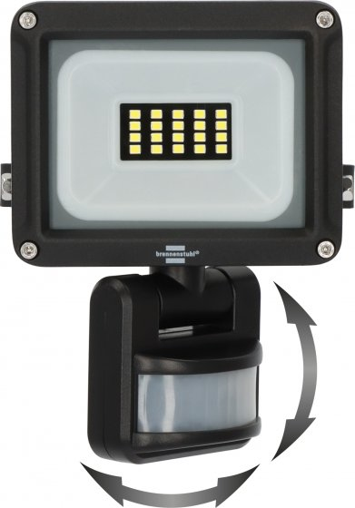 Miniatyrbild 9 av 11: Brennenstuhl 1171250142 strålkastare Svart 10 W LED D