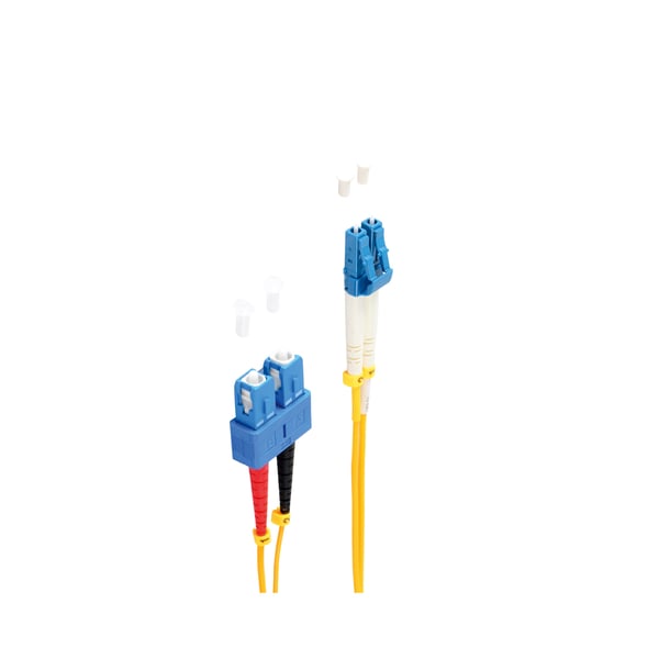 shiverpeaks BS77811 InfiniBand og fiberoptisk kabel 5 m LC SC Gul