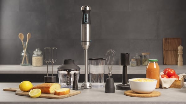 Pikkukuva 6 / 10: Cecotec Power TitanBlack 1500 XL PerfectCream&Crush Upotettava sekoitin 1500 W Musta, Vihreä, Ruostumaton teräs