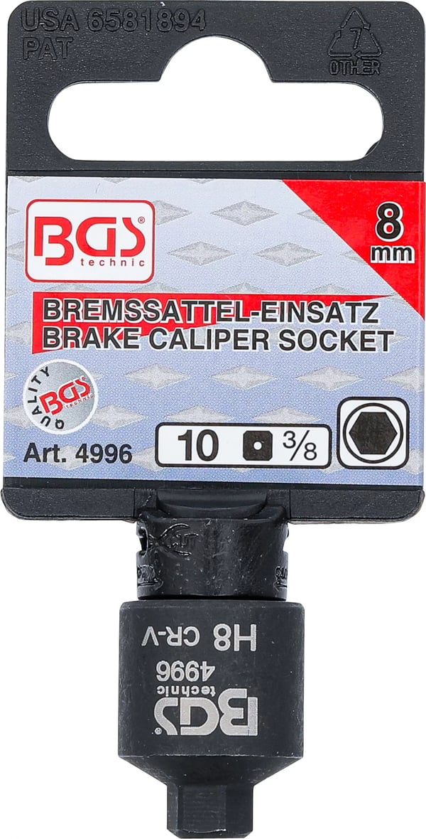 Miniatyrbild 3 av 4: BGS technic Brake Calliper Socket