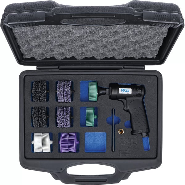 Miniatyrbillede 3 af 11: BGS technic Air Bristle Grinder Set