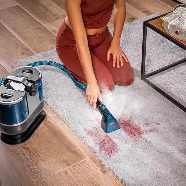 Cecotec Conga 7000 Carpet&Spot Clean Steam XXL rengøringsmaskine til tæppe Håndholdt Dyb Rustfrit stål