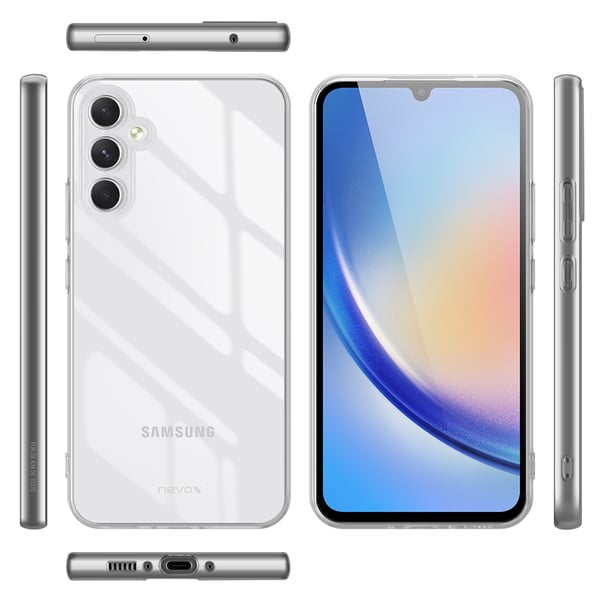 nevox StyleShell Flex mobiltelefon etui 16,8 cm (6.6") Cover Transparent