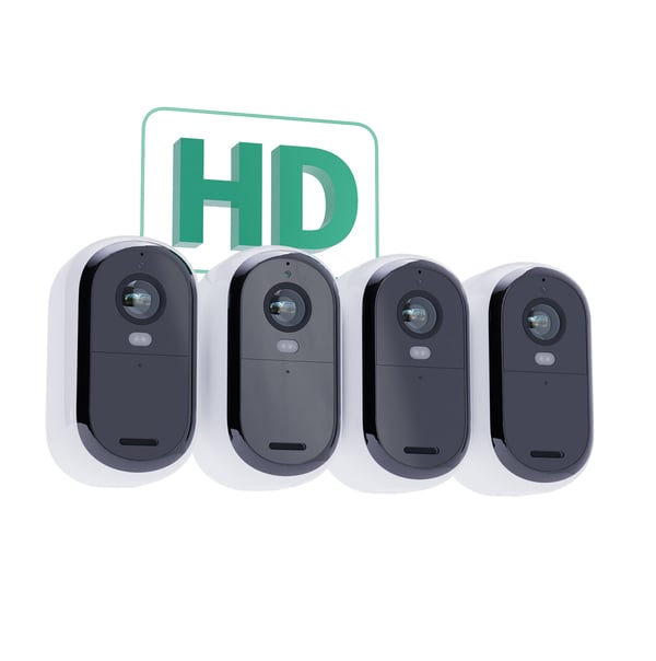 Miniatyrbild 2 av 10: Arlo Essential övervakningskamera utomhus, 4-pack