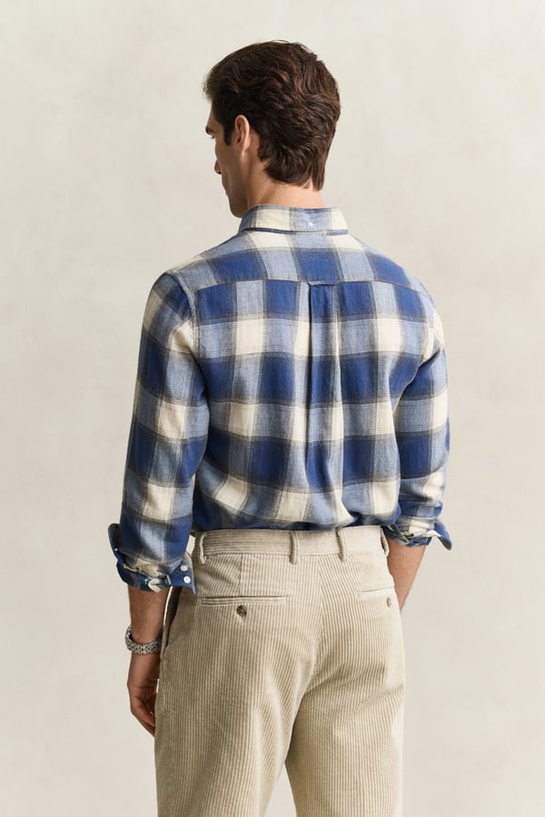 Gant 3263035-476 Skjorta Button down-krage Långärmad Bomull