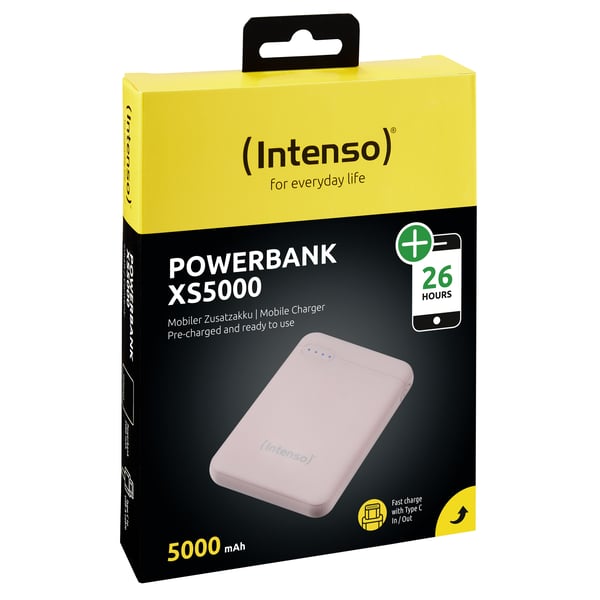 Miniatyrbillede 4 af 7: Intenso XS5000 Lithium polymer (LiPo) 5000 mAh Rose