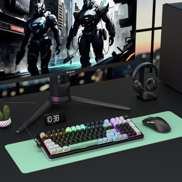 Pikkukuva 10 / 10: REDRAGON K686BG-RGB-M näppäimistö USB Musta