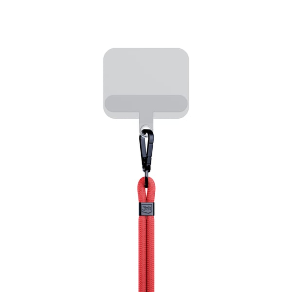 3MK EasyClip hihna Matkapuhelin Nailon, Sinkki Musta, Punainen