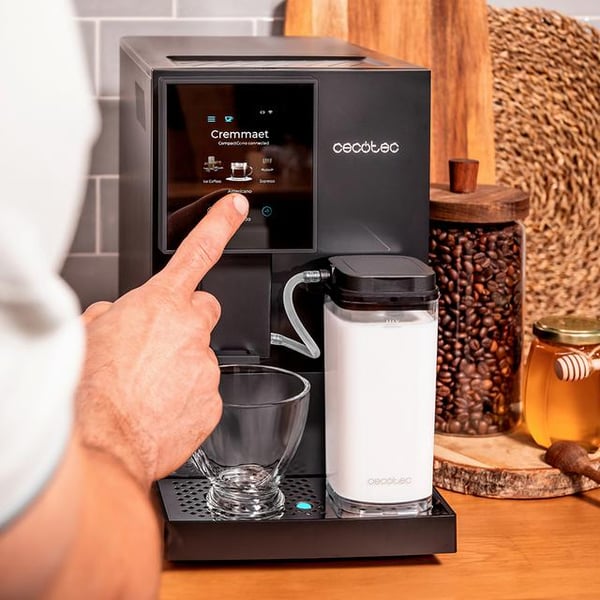 Miniatyrbillede 9 af 15: Cecotec Cremmaet Compactccino Connected Fuld-auto Elektrisk mokagryde 1,1 L