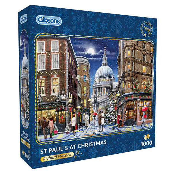 Gibsons St Paul's at Christmas Puslespil 1000 stk