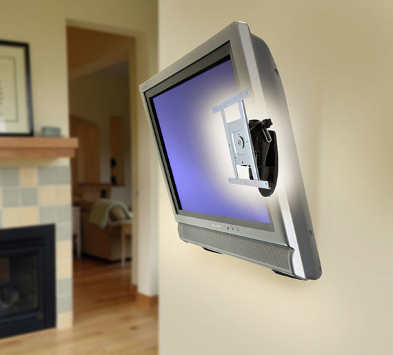 Pikkukuva 2 / 2: Ergotron LX HD Wall Mount Pivot 106,7 cm (42") Musta