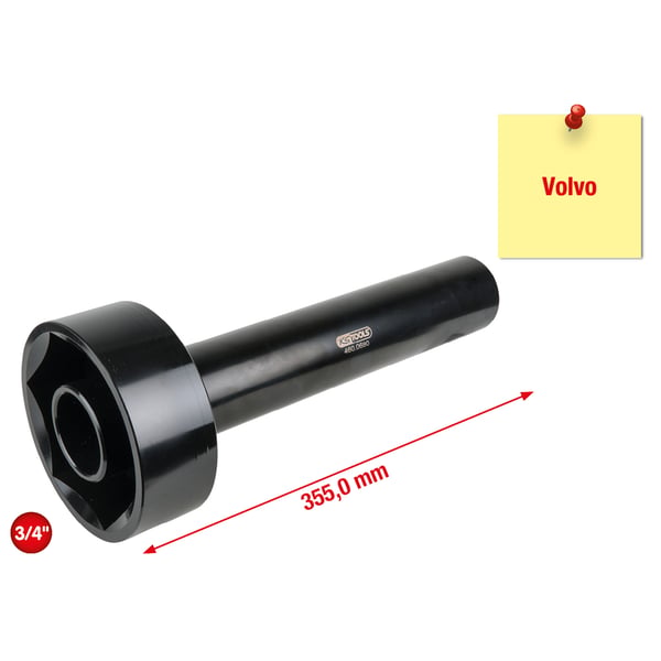 KS Tools 460.0680 hylsnyckelsats Uttag