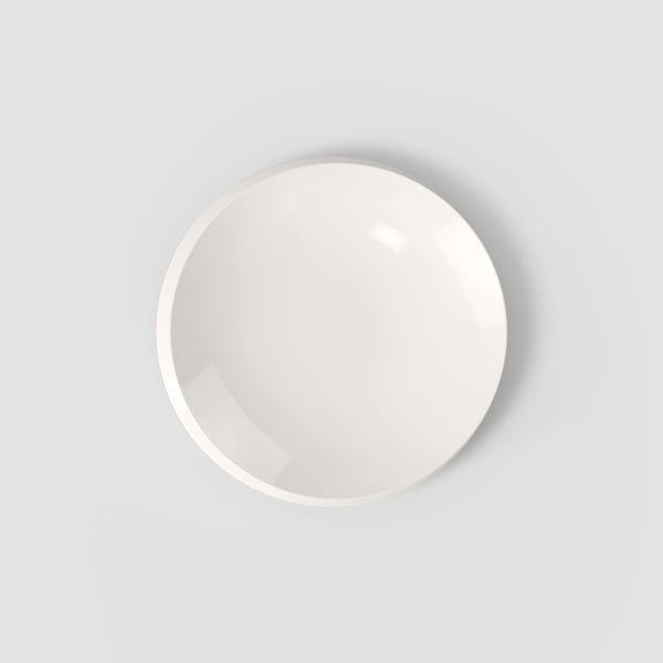Pikkukuva 1 / 4: Villeroy & Boch 1042642660 lautanen ja vati Leipä- & voilautanen Pyöreä Posliini Valkoinen 1 kpl