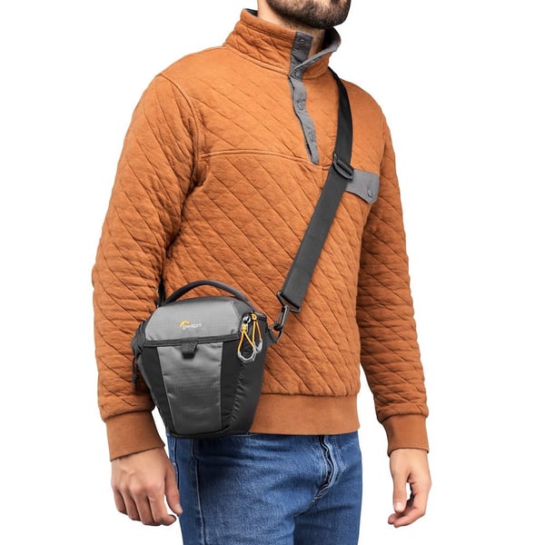 Lowepro LP37345-PWW kamerakotelo Toploader-laukku Musta, Harmaa