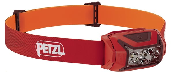 Miniatyrbild 1 av 7: Petzl Actik Röd Pannbandsficklampa LED