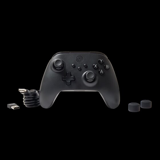 Miniatyrbillede 7 af 7: PowerA PCGP0381-01 spil-controller Sort Bluetooth Gamepad Analog/digital Nintendo Switch