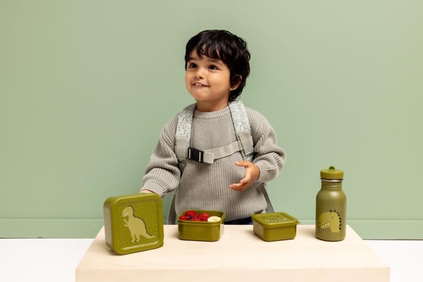 Miniatyrbillede 7 af 10: TRIXIE 2305201 madkasse Frokostbokssæt Polyethylen med lav densitet (LDPE), Polypropylen (PP) Grøn 3 stk