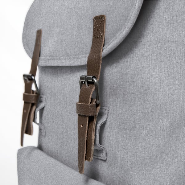 Miniatyrbillede 6 af 6: Eastpak London rygsæk Grå Nylon