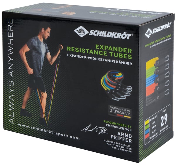 Miniatyrbild 3 av 7: Schildkröt Fitness 960125 grepptränare Svart Justerbar