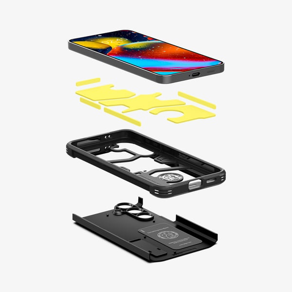 Spigen Tough Armor mobiltelefonfodral 15,8 cm (6.2") Mobilskal Svart