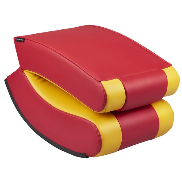 Miniatyrbillede 9 af 10: Subsonic SA5610-H1 video spillestol Spillekonsolstol Polstret vatteret sæde Rød, Gul