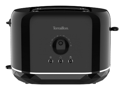 Terraillon Diamant 6 2 skive(r) 870 W Sort