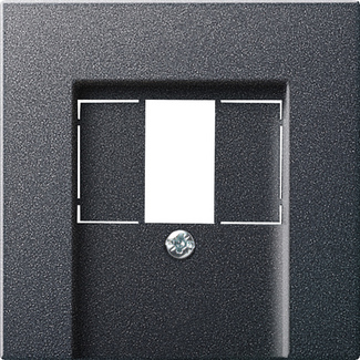 Gira TÄCKPLATTA FÖR TAE-ANSLUTNINGSDOSA 6/2X6/3 / GIRA 027628 ANTRACIT SYSTEM 55 027628