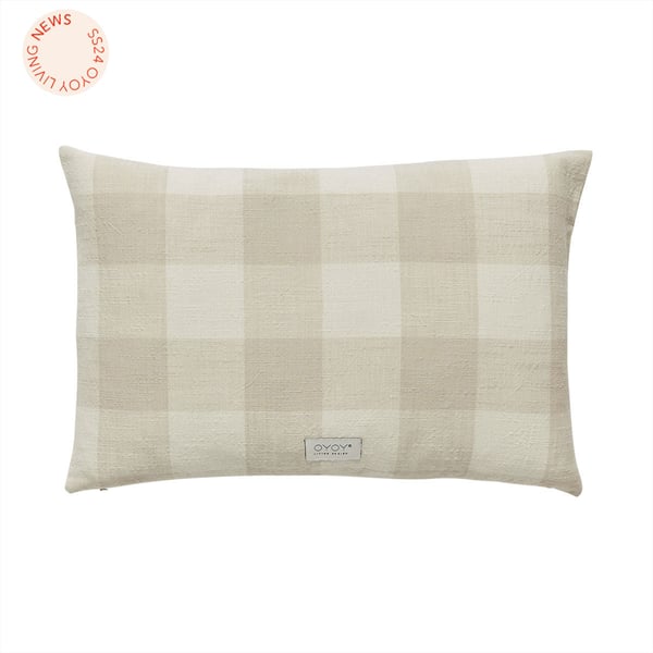 OYOY L301252 pudebetræk Beige, Hvid 60 x 40 cm Bomuld