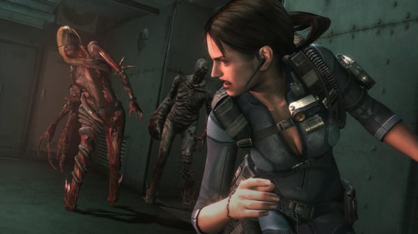 Miniatyrbild 5 av 42: Capcom Resident Evil : Revelations Standard Tyska, Engelska, Spanska, Franska, Italienska, Japanska, Nederländska, Polska, Portugisiska Nintendo 3DS