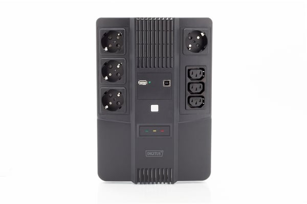 DIGITUS All-in-One USV, 800VA/480W, LED