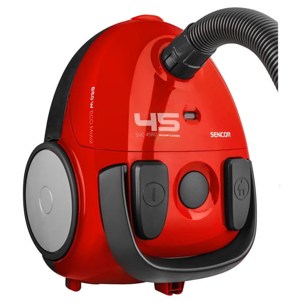 Sencor SVC 45RD-EUE3 dammsugare 1,5 l Cylinderdammsugare Torr 850 W Dammpåse