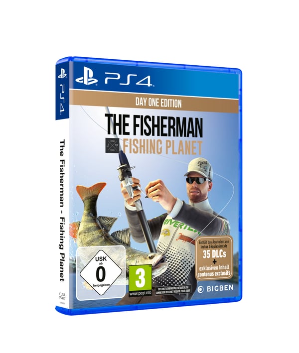 Miniatyrbild 2 av 10: Bigben Interactive Fisherman: Fishing Planet Day One Standard + DLC Tyska PlayStation 3