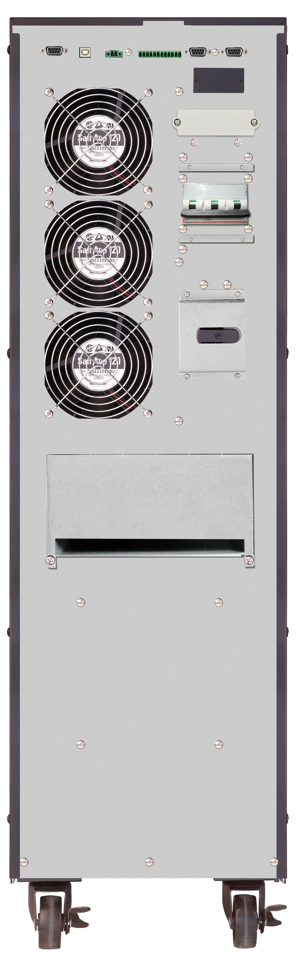 Miniatyrbild 2 av 2: PowerWalker VFI 40K CPG PF1 3/3 BE strömskydd (UPS) Dubbelkonvertering (Online) 40 kVA 40000 W